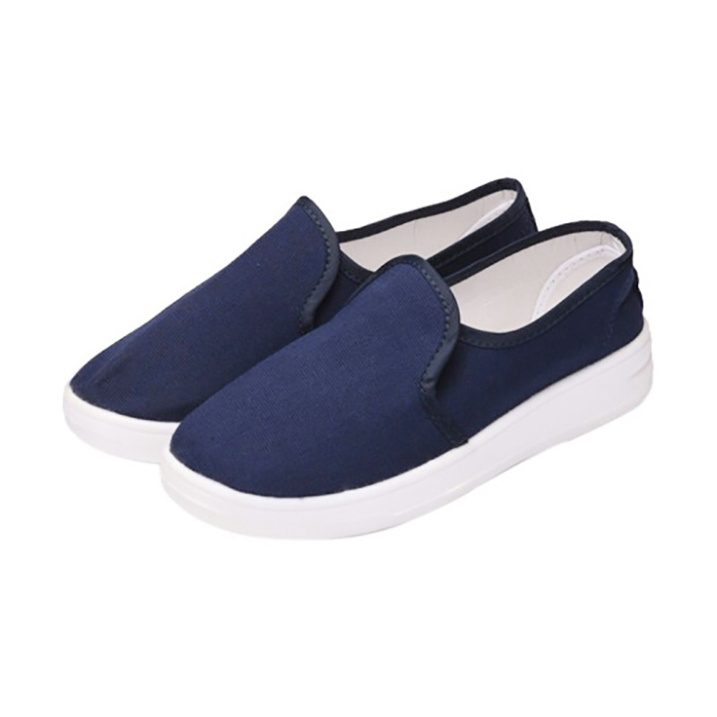 At the beginning of the salt, PU soft-soled towel shoes, anti-static dust-free shoes, four-hole shoes, four-eye shoes, men and women four seasons, PVC hard-soled workers