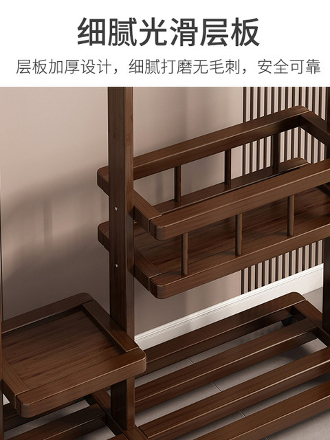 Coat Rack for Home Bedroom, Floor-Standing Clothes Rack, 2026 New Model, Multifunctional Clothes Hanger, Open-Style Simple Wardrobe