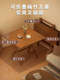 Folding Table Square Table Small Apartment Solid Wood Portable Outdoor Balcony Dining Table Stall Dining Table Home Use 2026 New Model