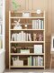 All Solid Wood Bookshelf Floor-Standing Storage Rack Bookcase Home Integrated Office Wall-Mounted Vertical Pine Storage Cabinet