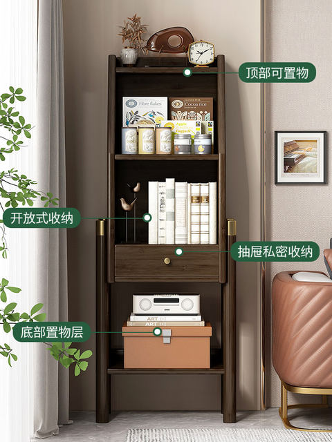 Sofa Side Cabinet, Side Table, Living Room Home Corner Cabinet, Storage Rack, Bookshelf, Modern Minimalist Bedroom Bedside Table