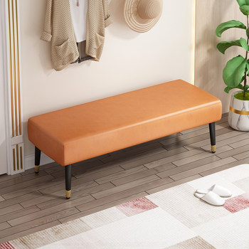 Light Luxury Bed End Bench, Low Stool, Nordic Bedroom Shoe Rack, Home Entryway Shoe Changing Bench, Long Bench, Sofa Bench, Shoe Changing Bench