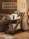 Side Table, Movable Coffee Table, Sofa Side Table, Bedside Table, Home Corner Table, Living Room Floor-Standing Small Trolley, Storage Rack