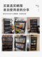 Acrylic Display Cabinet, Household Floor-Standing Display Cabinet, Doll and Figurine Display Rack, Multi-Layer Integrated Bookcase and Bookshelf