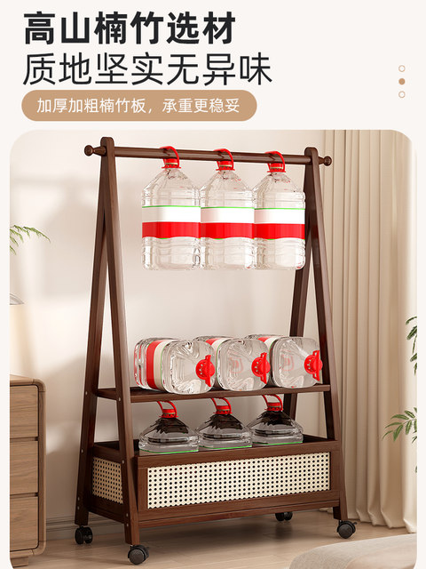 Floor-Standing Coat Rack for Entryway and Bedroom, Home Clothes Rack, Movable Storage for Clothing Store, Simple Storage Solution