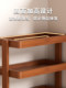 Solid Wood Storage Rack Floor-Standing Multi-Layer Living Room Home Storage Rack Balcony Storage Rack
