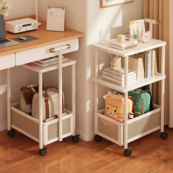 Living Room Storage Rack, Small Trolley, Dormitory Universal Storage Rack, Movable Portable Collection Cabinet, 2026 New Hot Model