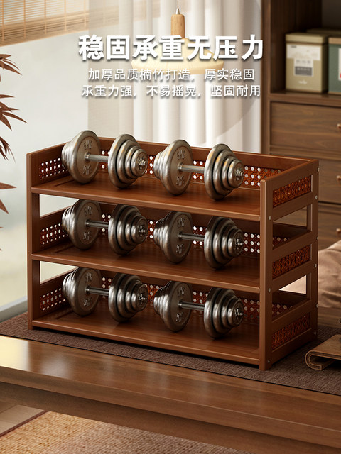 Retro Tea Set Storage Rack Desktop Multi-Layer Organizer Tea Table Storage Rack Tea Room Storage Artifact Tea Cup Display Rack