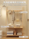 Solid Wood Coat Rack, Simple Floor-Standing Living Room and Bedroom Clothes Rack, Cabinet, Simple Modern Multi-Functional Clothes Storage Rack