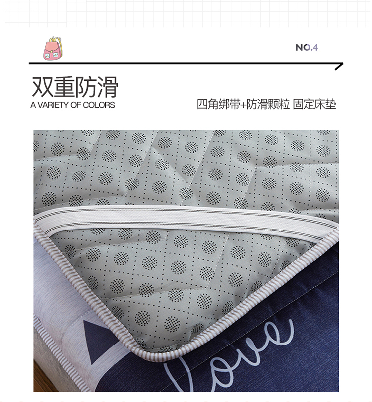 nệm dày phòng ký túc xá đơn 0.9m1 / 1.2 / 1.5 / 1.8x1.9 * 2m nệm gập mét - Nệm các loại nệm