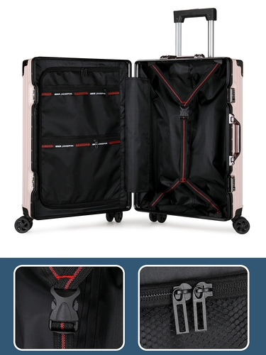 Брендовый прочный универсальный чемодан на колесиках