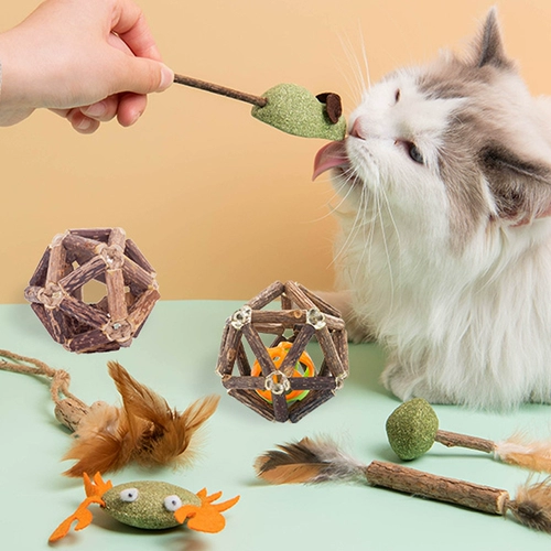 Игрушка для кошки му Мусианья Мятный мяч Мятный мяч Смешная кошка Жирная мышь мыши с мышими мыши