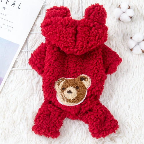 Кошачья одежда осень и зимняя одежда Симпатичная плюшевая густая тряпичная тряпкая кошка Гарфилд ПЭТ КОТ