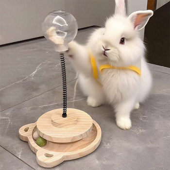 Rabbit toy food leaking ball educational self-entertainment toy to relieve boredom