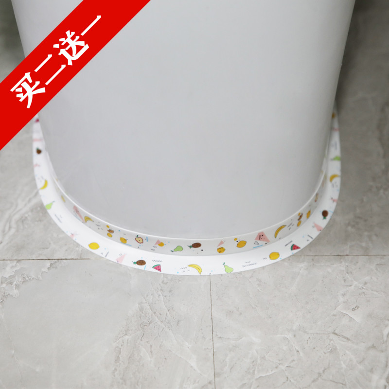 Toilet waterproof anti-mildew sticker toilet bathroom waterproof strip sink waterproof paste beauty seam paste seal strip waterproof tape