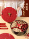 Dried Fruit Plate for Living Room, New Year, Housewarming, Wedding, High-End Exquisite Fruit Snacks Storage Candy Box