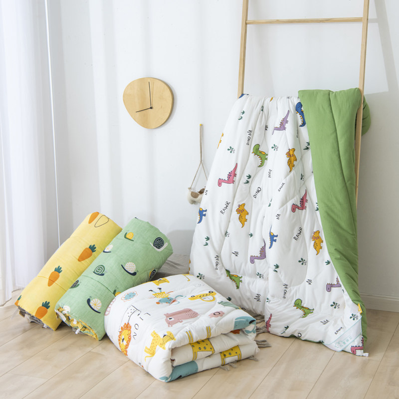 Children's washed cotton super soft spring, autumn and winter quilt nap quilt kindergarten thickened quilt core washable quilt cover quilt