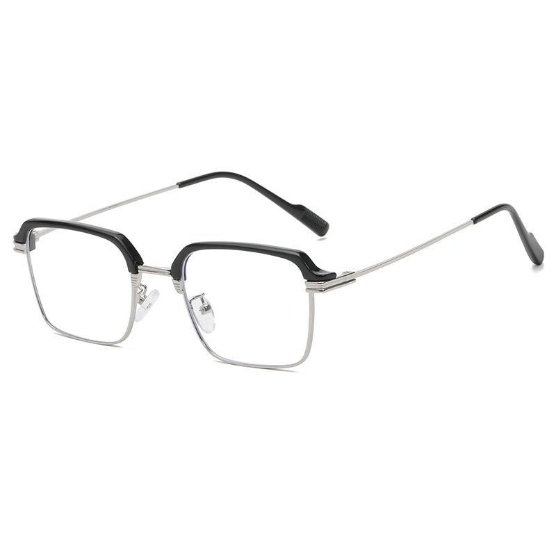 High-Definition Reading Glasses for Men, Anti-Blue Light, Anti-Fatigue, Half-Frame, Fashionable, Ultra-Light, High-End Reading Glasses for Middle-Aged and Elderly People, Women