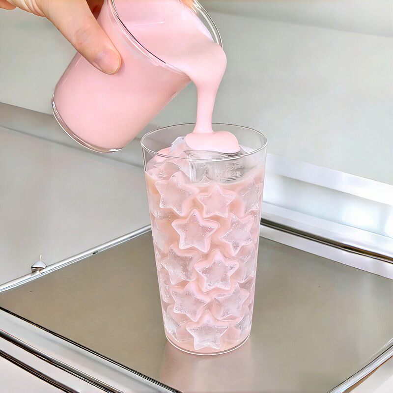 Star Ice Cube Mold Ice-Making Gadget Ice Cube Storage Box Refrigerator Household Food-Grade Silicone Ice Tray Ice Box