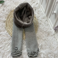 Добавить бархат густые [светло -светлый светло -серый] 1 наряд