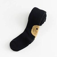 Черные улыбающиеся носки для волос на лице [78006]