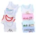 Childrens vest mùa hè mỏng bé bụng bảo vệ bé không tay vest tất cả đáy sling cậu bé bông. 