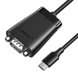 Green Connect Type-C에서 RS232 9 핀 COM 직렬 포트 케이블