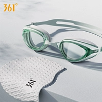 Водонепроницаемый зеленый комплект, большая плавательная шапочка