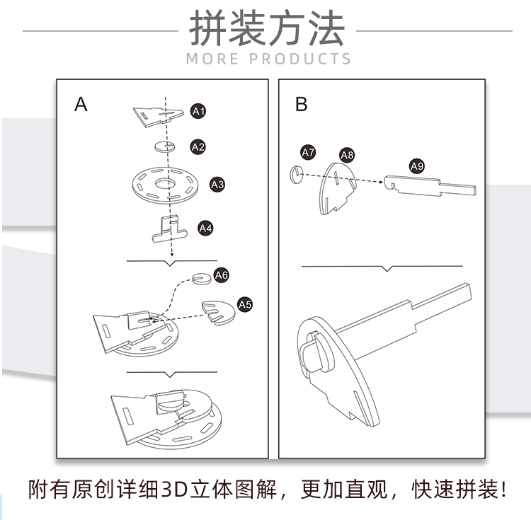 中国直邮 黄鹤楼立体拼图天坛木质古建筑岳阳楼拼装模型成人高难度儿童玩具 榫卯结构积木 西安大雁塔款