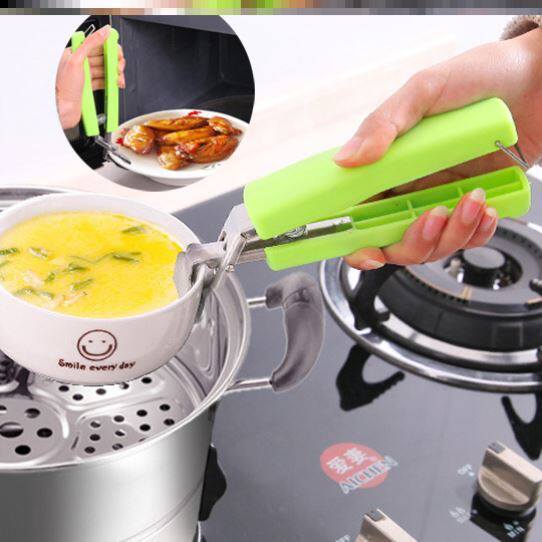 Kitchen artifact Multi-function bowl picker Casserole steaming clip Anti-heat non-slip anti-scalding plate practical gadget
