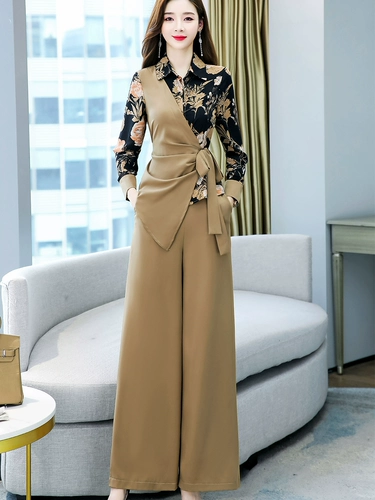 Весенний осенний модный комплект, в западном стиле, по фигуре