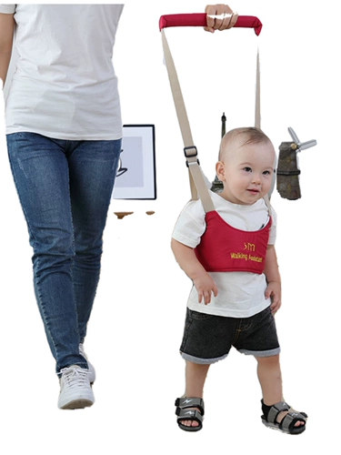 Детский летний дышащий ремень для малышей для младенца с поводком, учит ходить, защита при падении