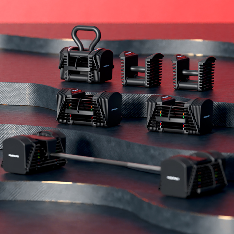 powerblock package glue dumbbells can be augmented by 90 lbs adjustable men's fitness Home US drawer dumbbells