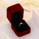 Simulated fake diamond ring wedding props wedding ring bride couple ring pair of proposal ceremony diamond wedding ring
