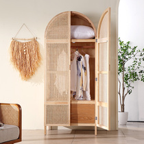 Nordic Solid Wood Wardrobe