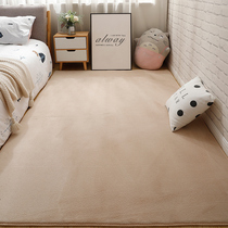 ins wind Nordic rug bedroom bed lower bedside blanket room balcony full and thickened short hair living room tea table mat