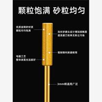 Saw chain head freshly ground oil-held cutting saw electric rasp head electric bar grinding diamond emery hand saw wood chain knife