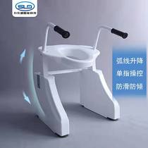 Electric toilet chair for the elderly antibacterial power-assisted nursing chair adjustable toilet for the disabled new power-assisted lift chair