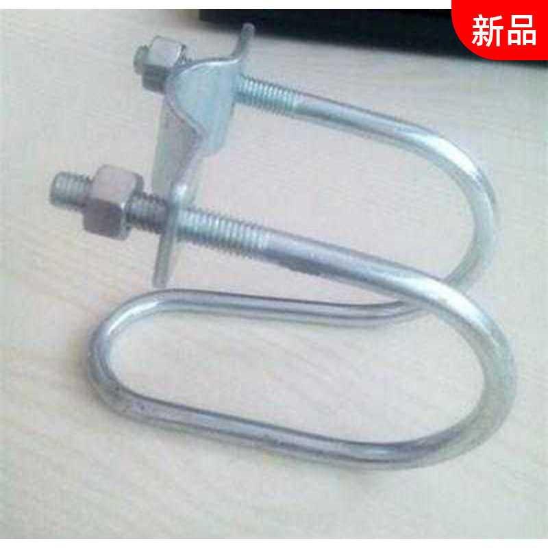 Clamp equipment clamp 4 pipe button cross - U - type clamp clamp clamp double U - card button grab