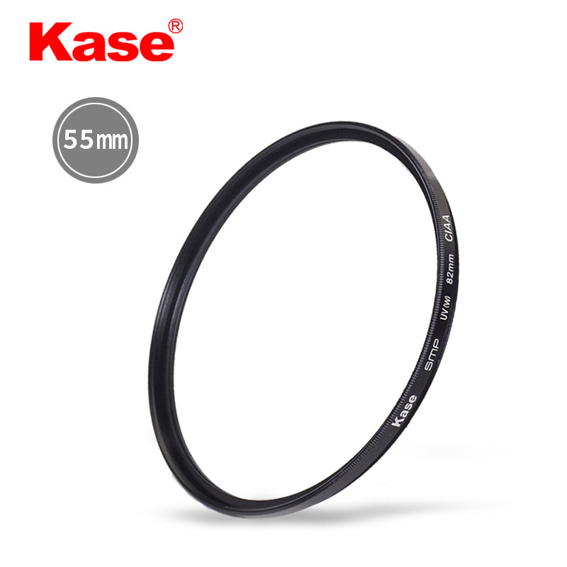 Kase card color UV mirror 55mm Applicable Tenglong 90mm F2 8 fit horse 56mm F1 4 lens protection mirror
