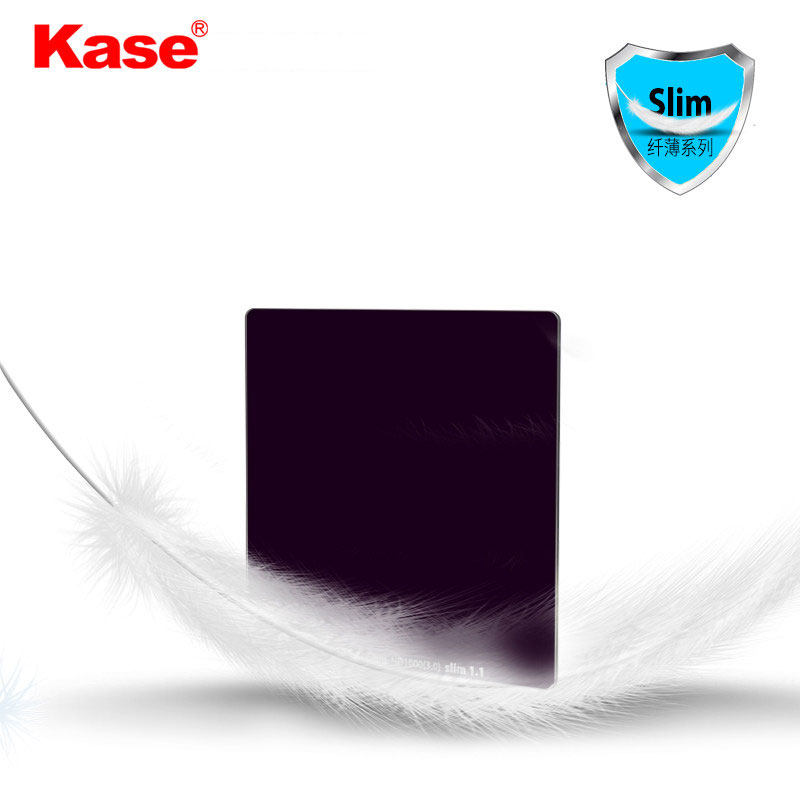 Kase card color square dimming mirror 100x100mm medium gray density mirror Gold steel wolf ND64 ND1000 filter
