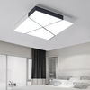 Led Ceiling Lamp Scandinavian Black and White Creative Geometric Rectangular Living Room Modern Minimalist Dining Room Bedroom Study Lamps