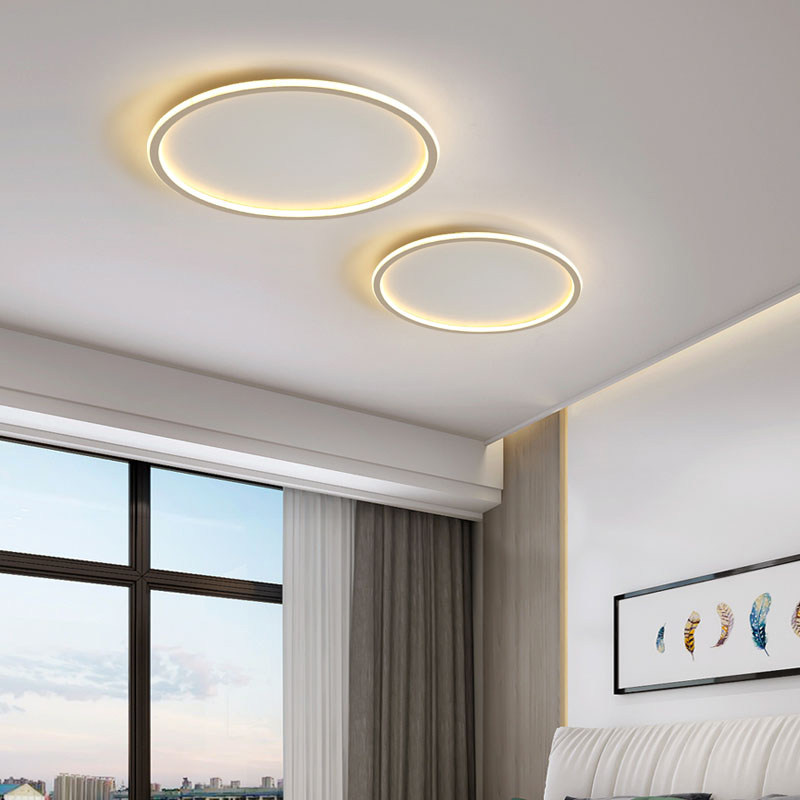 Led Ceiling Light Bedroom Round Living Room Light Study Dining Room Corridor Tmall Genie Smart Aluminum Home Lighting Fixtures