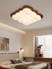 2024 New Walnut Led Ceiling Lamp Solid Wood Living Room Lamp Master Bedroom Dining Room Lamp New Chinese Style Lighting Fixtures
