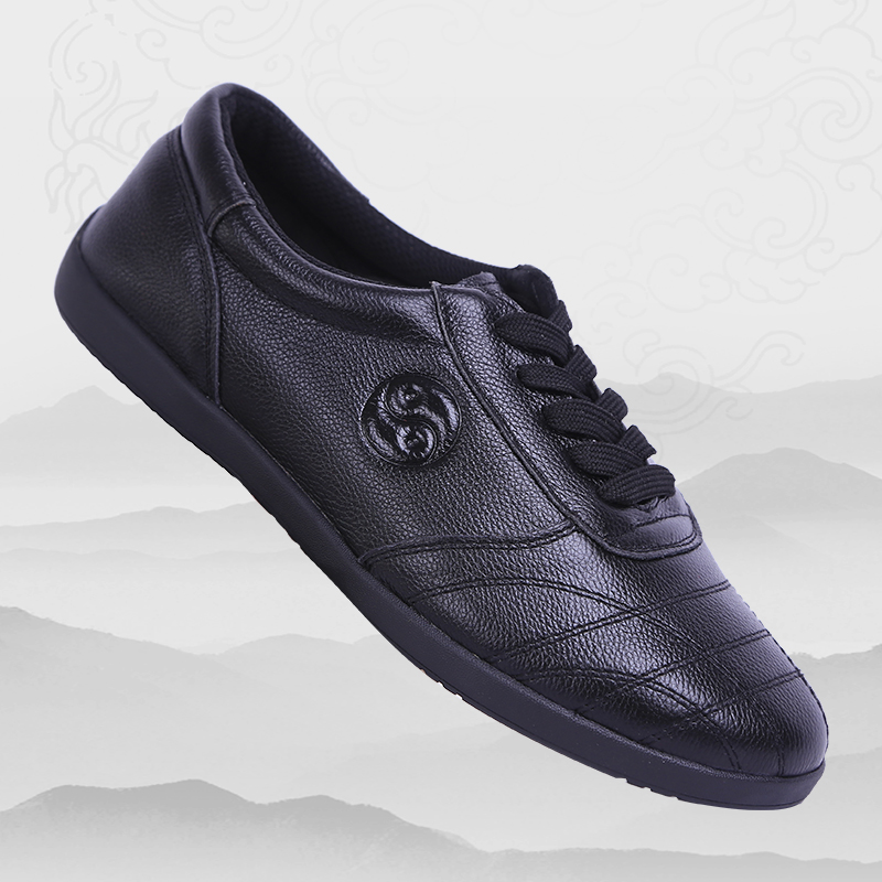 Chen Jiagou Spring Summer Autumn Winter New Tai Chi Shoes Men And Women Genuine Leather Beef Tendon Bottoms Kung Fu Shoes Soft Cow Leather Tai Chi Martial Arts Shoes-Taobao