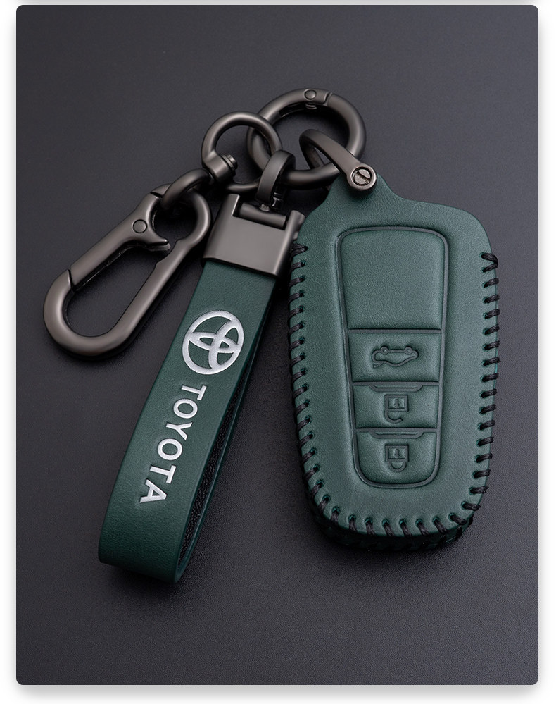 Suitable for Toyota Key Set Camry Corolla Ralink RAV4 Hanlanda RongFang Asian Dragon Car Leather Bag