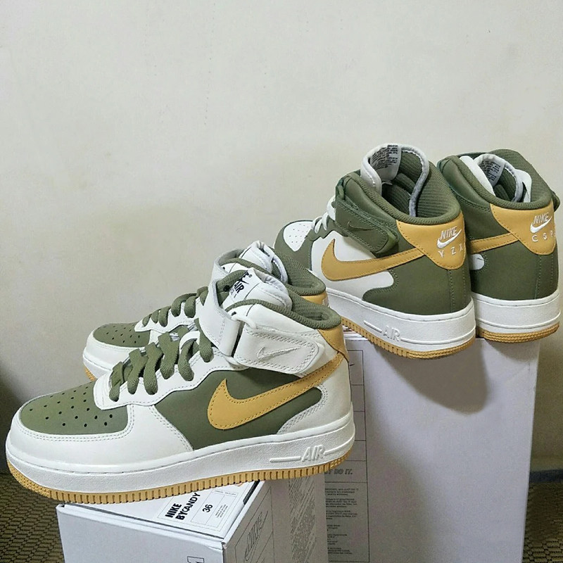 Nike Air Force 1 by You Nike AF1 Air Force One Custom Bull Oil Fruits Men And Women Couples Board Shoes