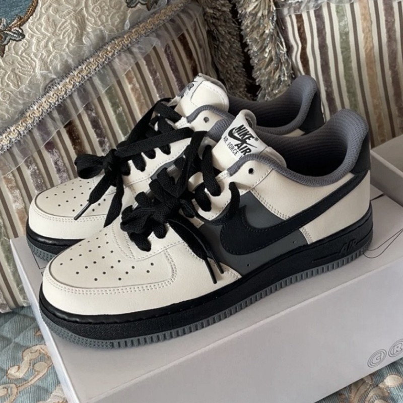 Nike Nike Air Force 1 by You Air Force One AF1 Custom Panda Color Couples Board Shoes