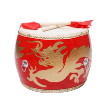 12 14 16 18 24 inches 1 meter cowhide big drum majestic war drum Chinese red dragon drum gong drum temple drum hall drum