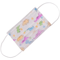 Childrens facial dust-proof adjustable mask cartoon color non-woven fabric skin-friendly face soft and comfortable protection against particles